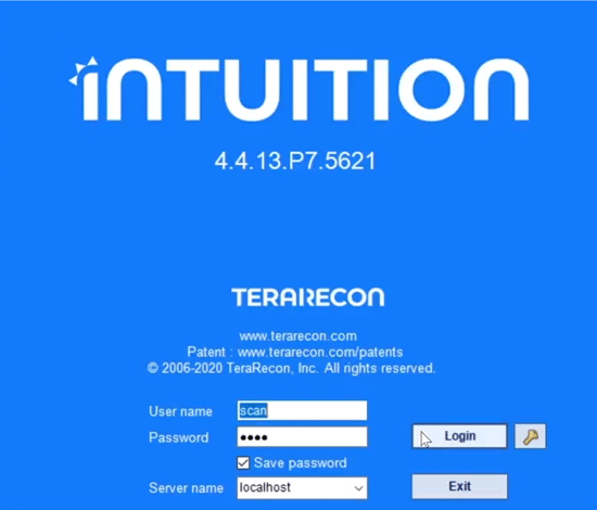 Intuition Login_TeraRecon Intuition_Whats New P7 Images