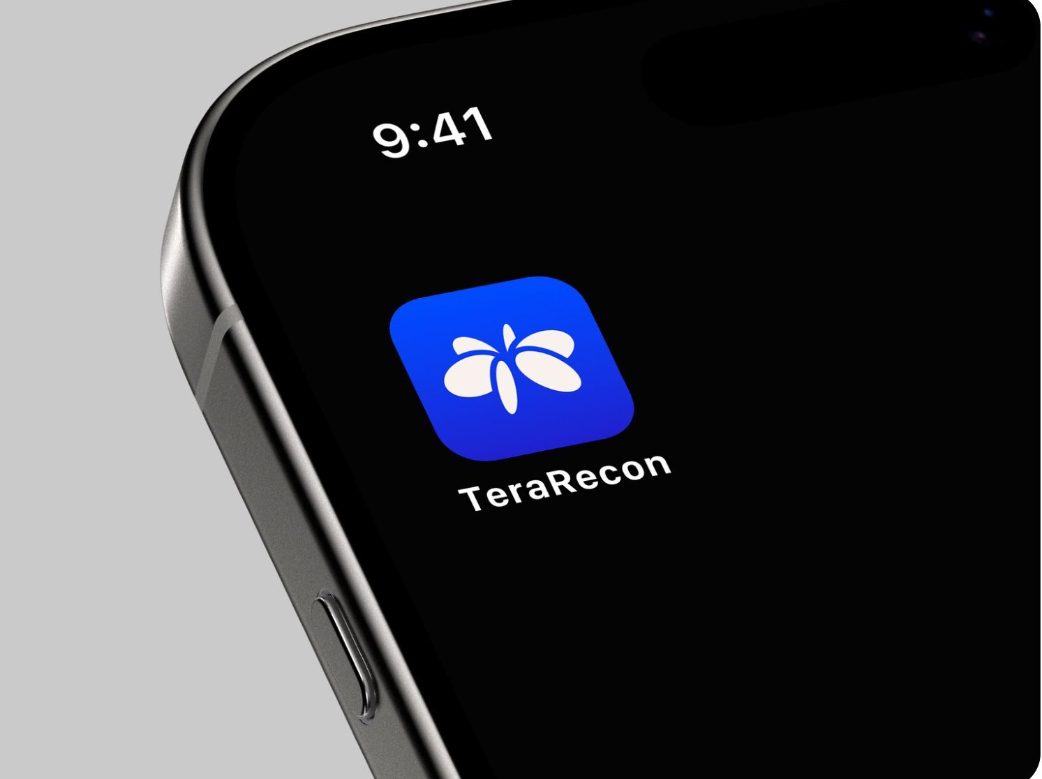 App icon: the Bone Orbit mark on a Cobalt Gradient tile