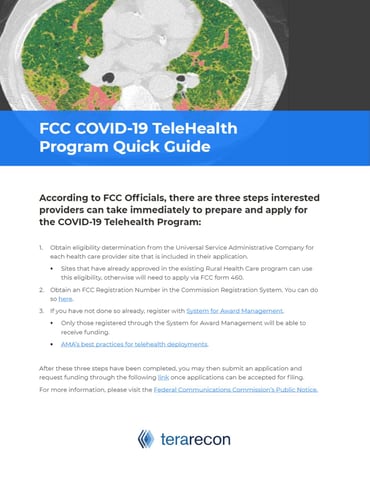 FCC COVID-19 Telehealth Program Quick Guide