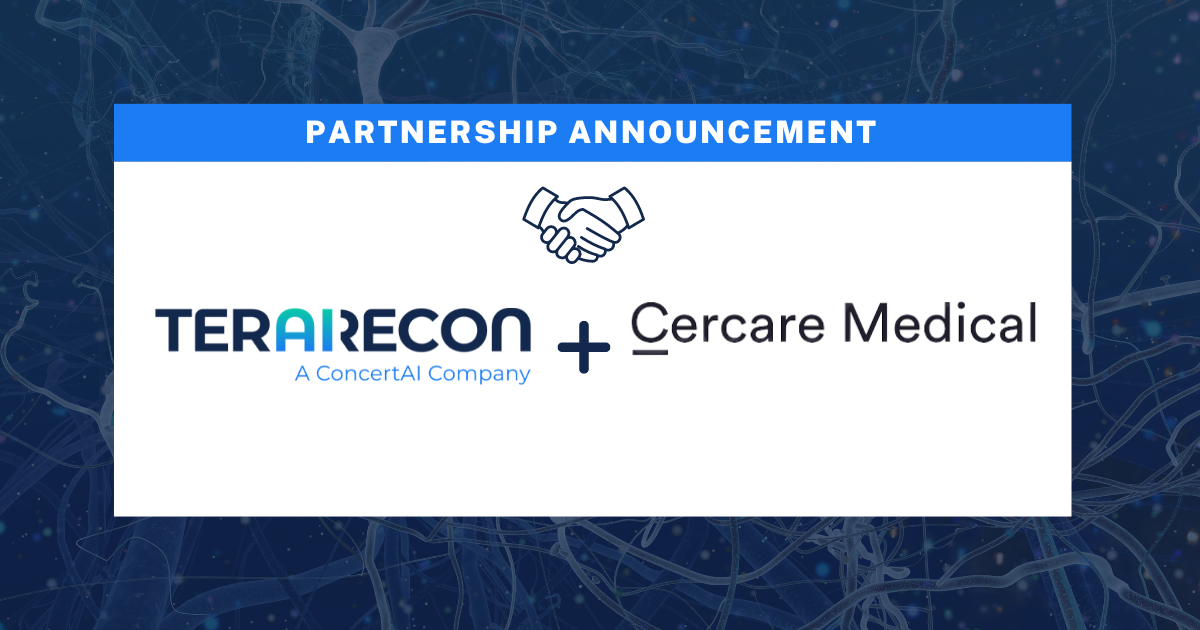 Cercare Medical brings their Neurovascular Clinical Workflows into ConcertAI's TeraRecon Eureka Clinical AI Platform in new Partnership