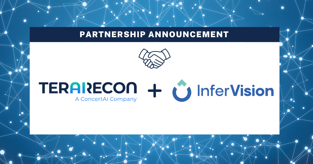 Infervision and TeraRecon Partnership Graphic