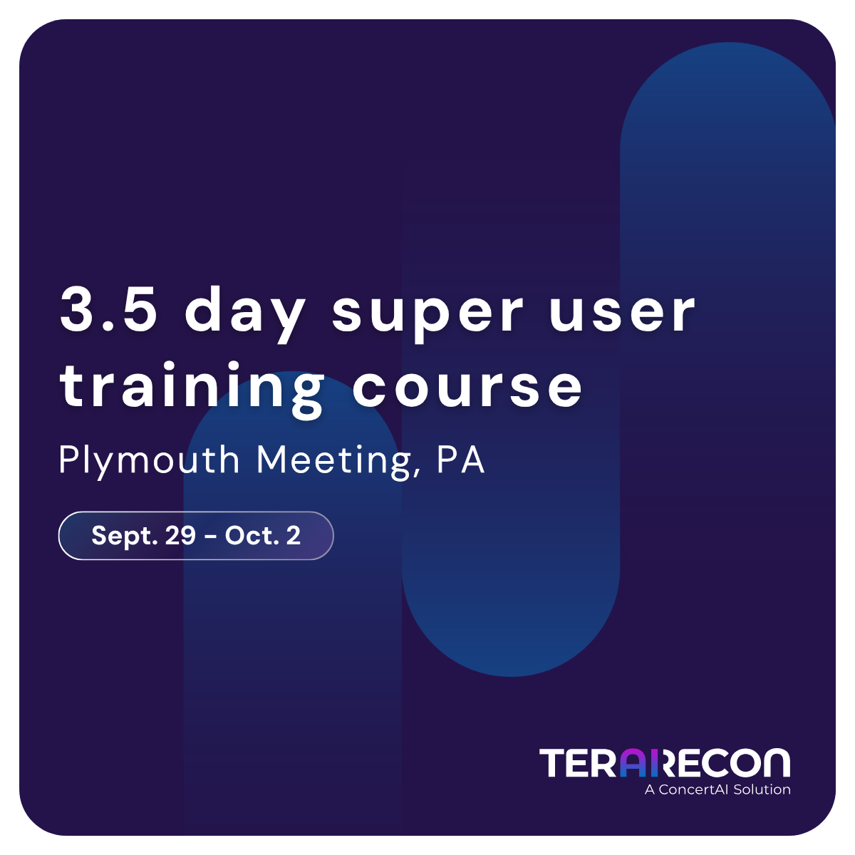 TeraRecon 3.5 Day Super User Training Course