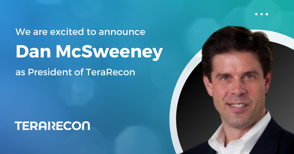 SymphonyAI Company TeraRecon Appoints Dan McSweeney President