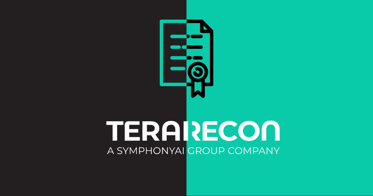 TeraRecon Awarded Landmark Patent for Diagnostic Imaging Clinical Reporting with AI